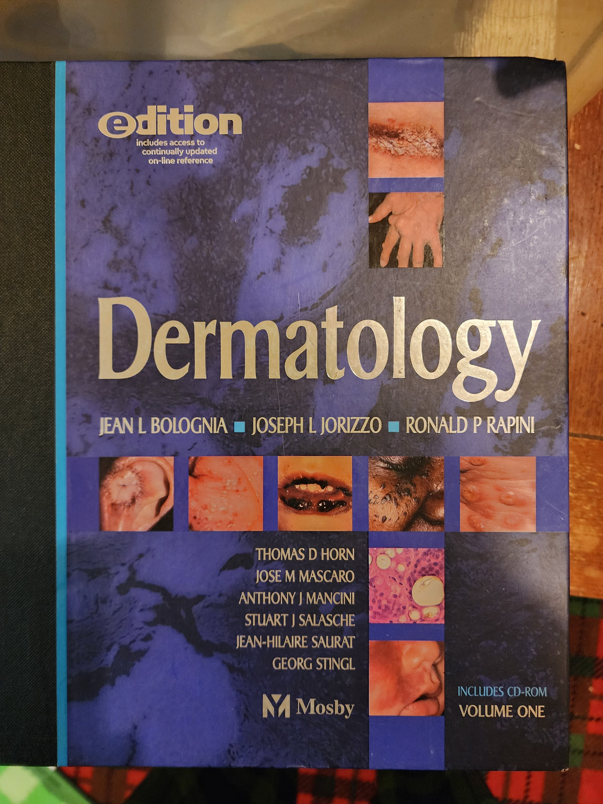 Dermatology Volume One Bolognia Jorizzo Rapini Mosby Hardcover