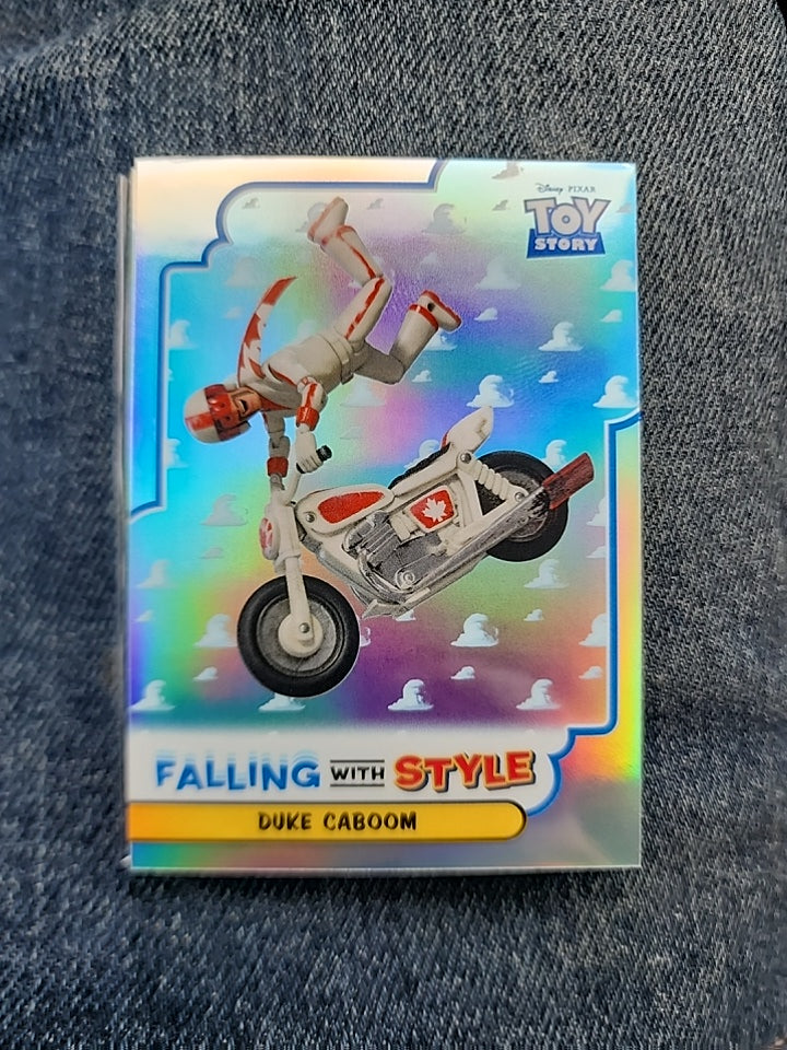Toy Story Duke Caboom Falling With Style Holo Card