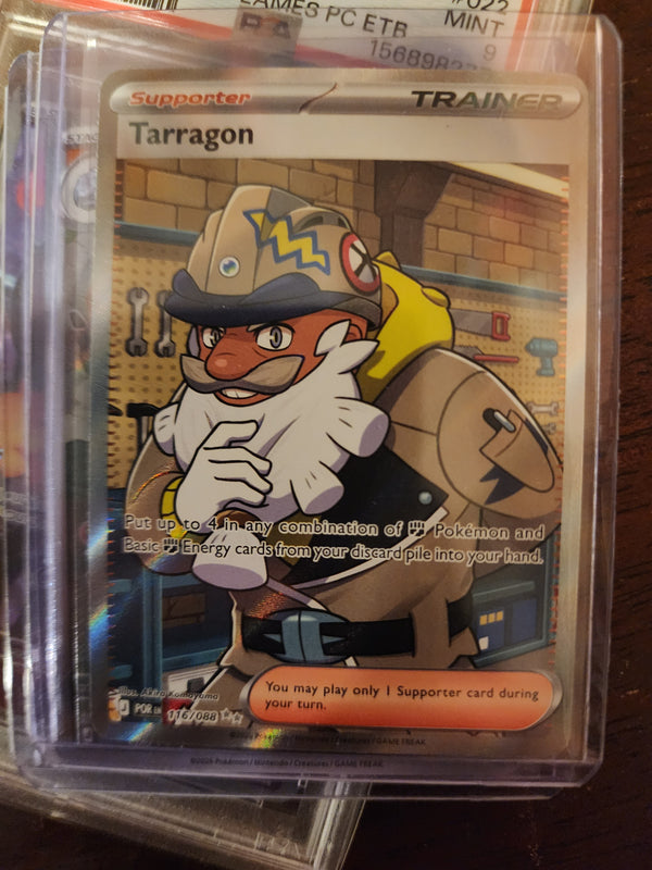 Pokemon Tarragon 116/088 Full Art Supporter Trainer